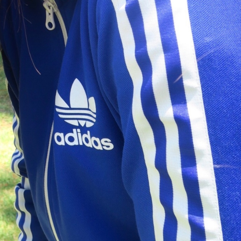 Adidas Track Jacket (Blue)